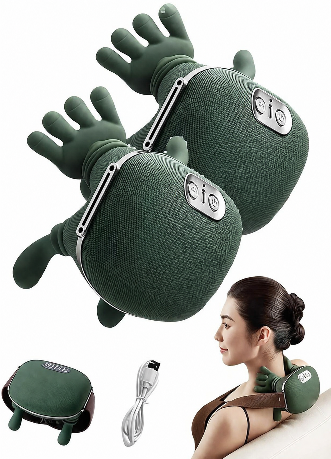 Neck and Back Massager for Pain Relief