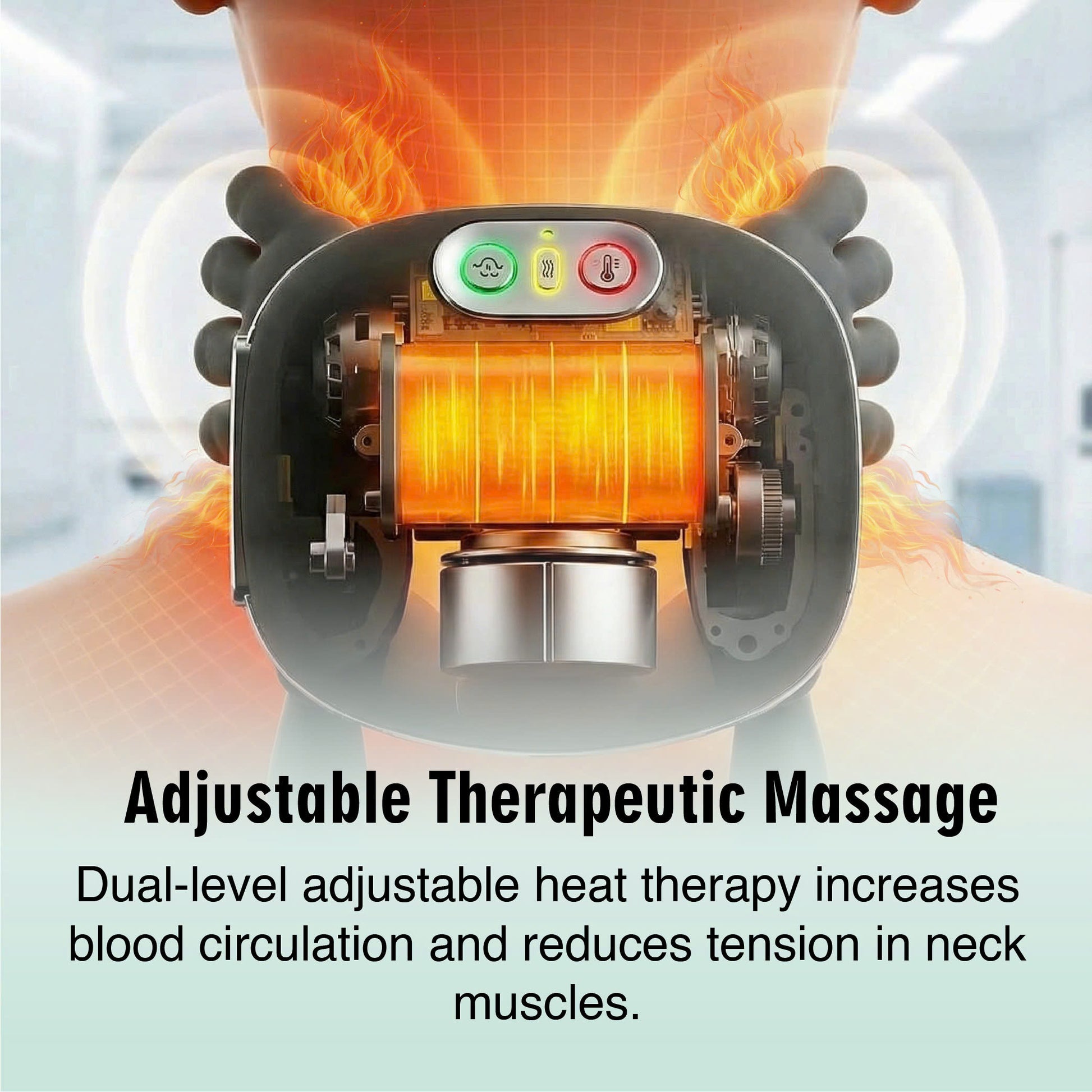 Neck and Back Massager for Pain Relief